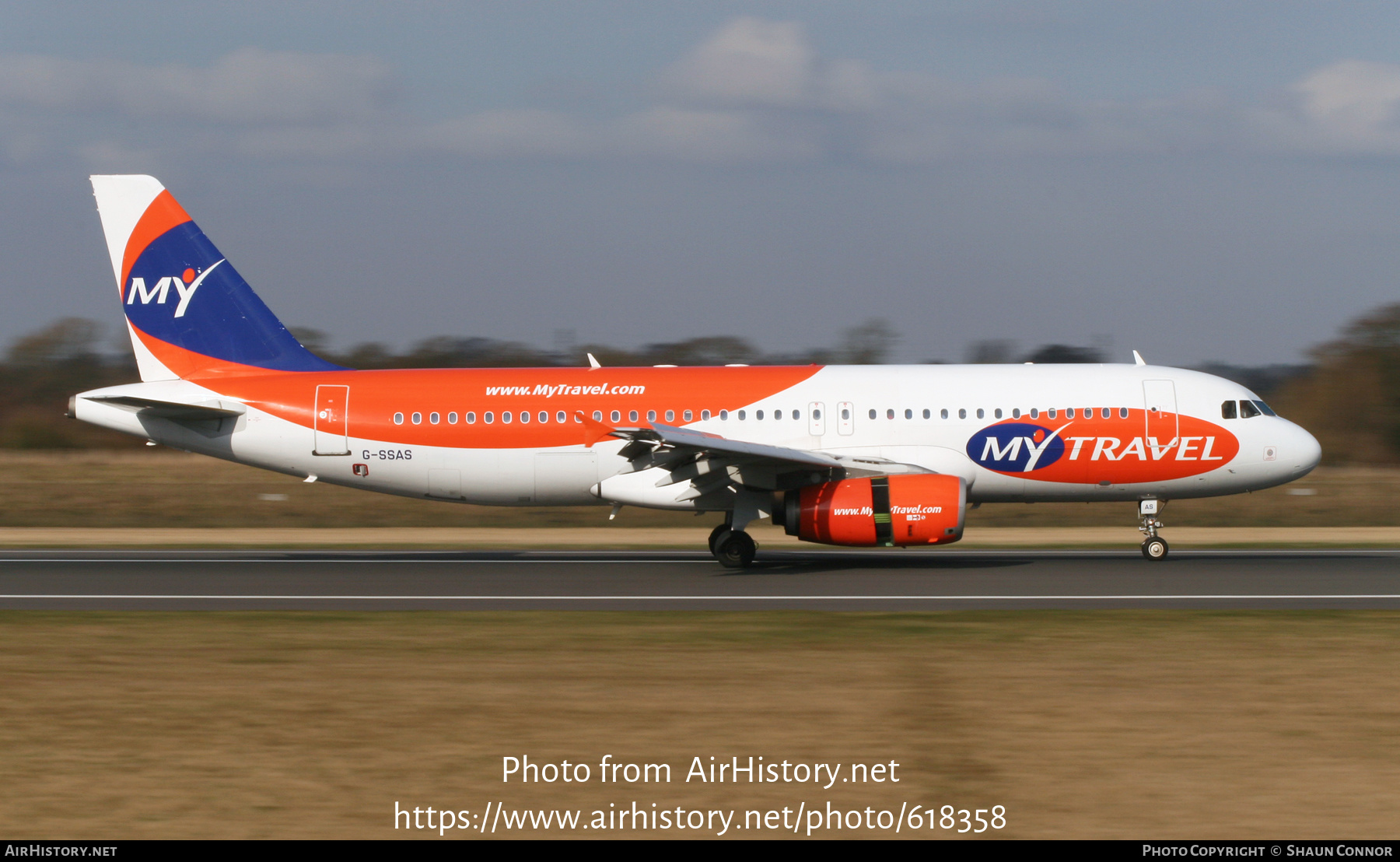 Aircraft Photo of G-SSAS | Airbus A320-231 | MyTravel Airways | AirHistory.net #618358