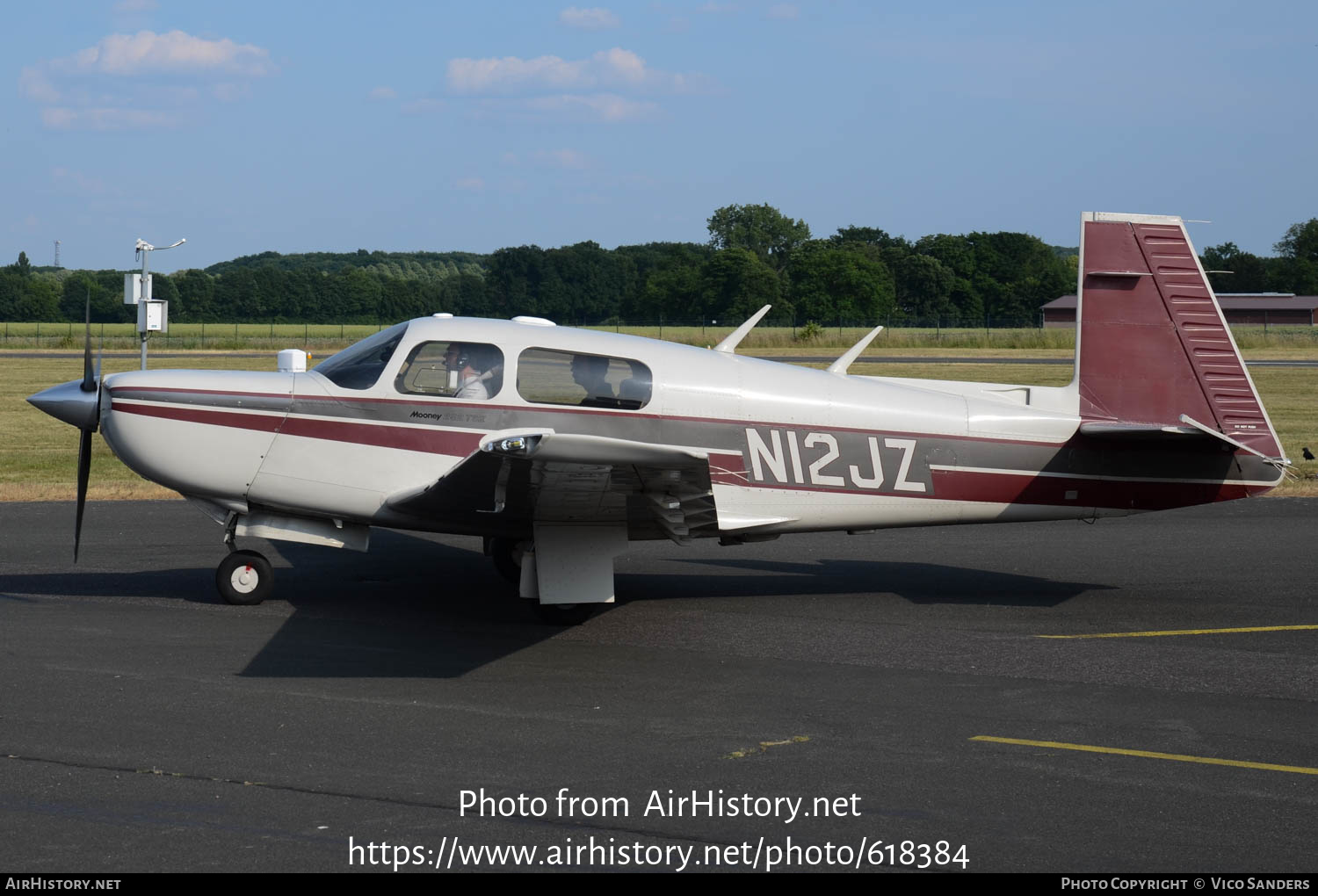 Aircraft Photo of N12JZ | Mooney M-20K | AirHistory.net #618384