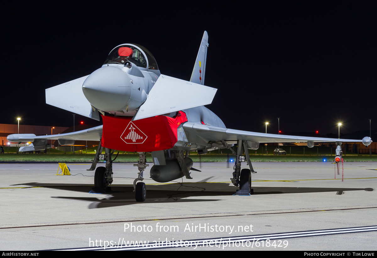 Aircraft Photo of ZK375 | Eurofighter EF-2000 Typhoon FGR4 | UK - Air Force | AirHistory.net #618429