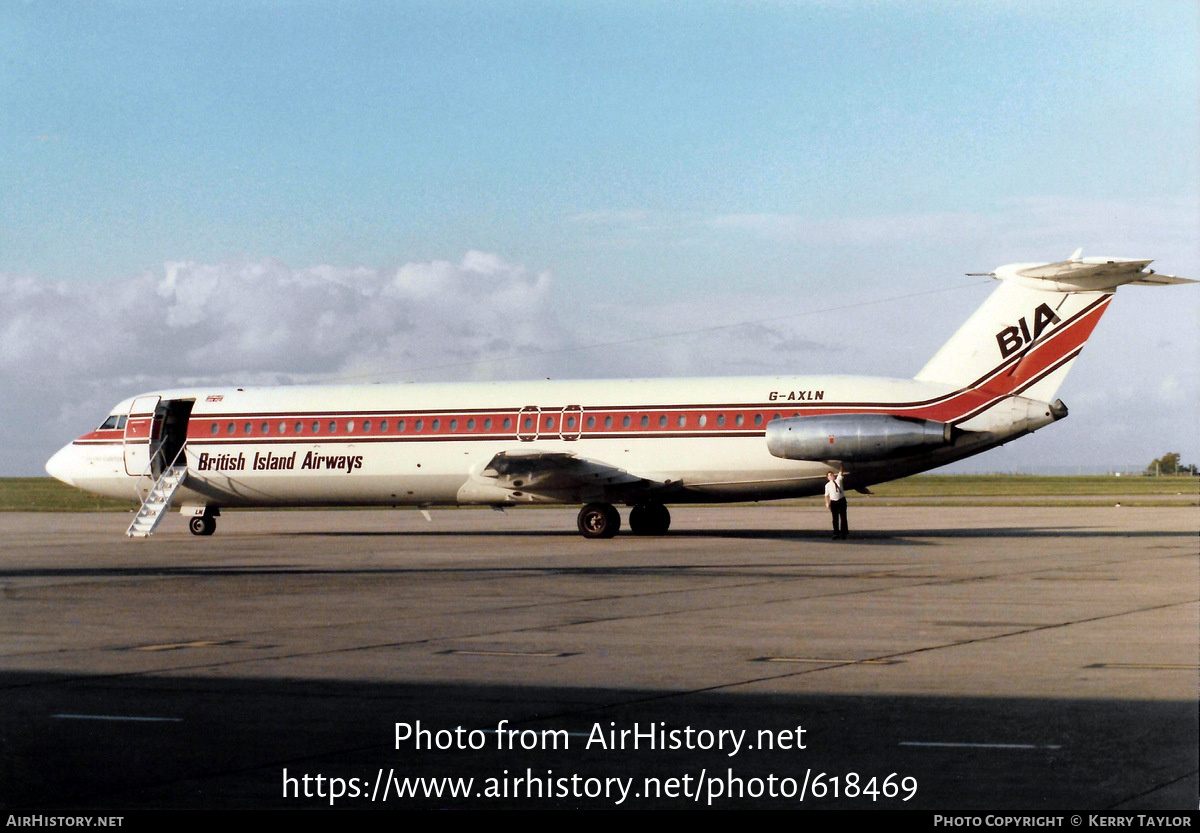 Aircraft Photo of G-AXLN | BAC 111-523FJ One-Eleven | British Island Airways - BIA | AirHistory.net #618469