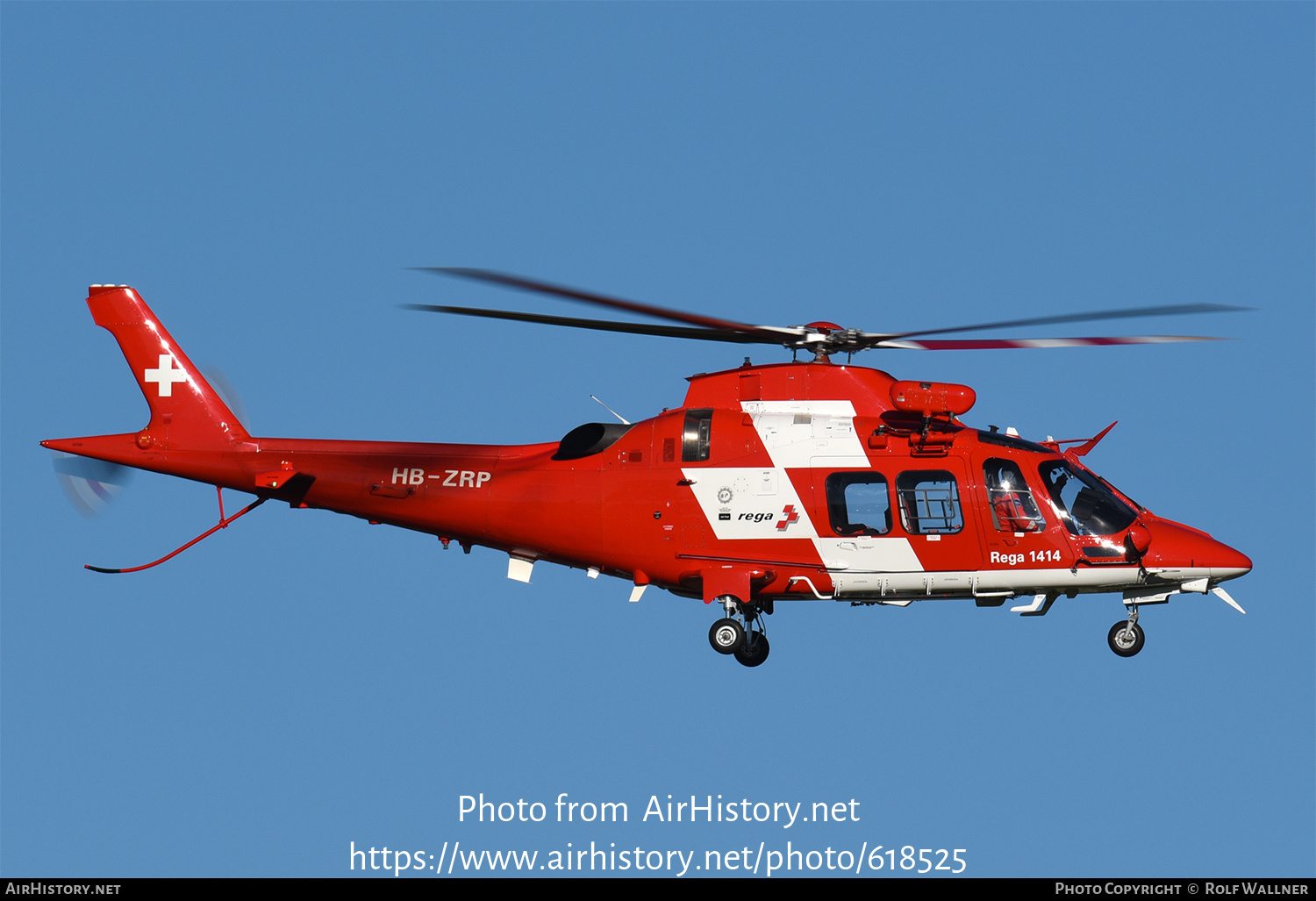 Aircraft Photo of HB-ZRP | AgustaWestland AW-109SP Da Vinci | REGA - Swiss Air Ambulance | AirHistory.net #618525