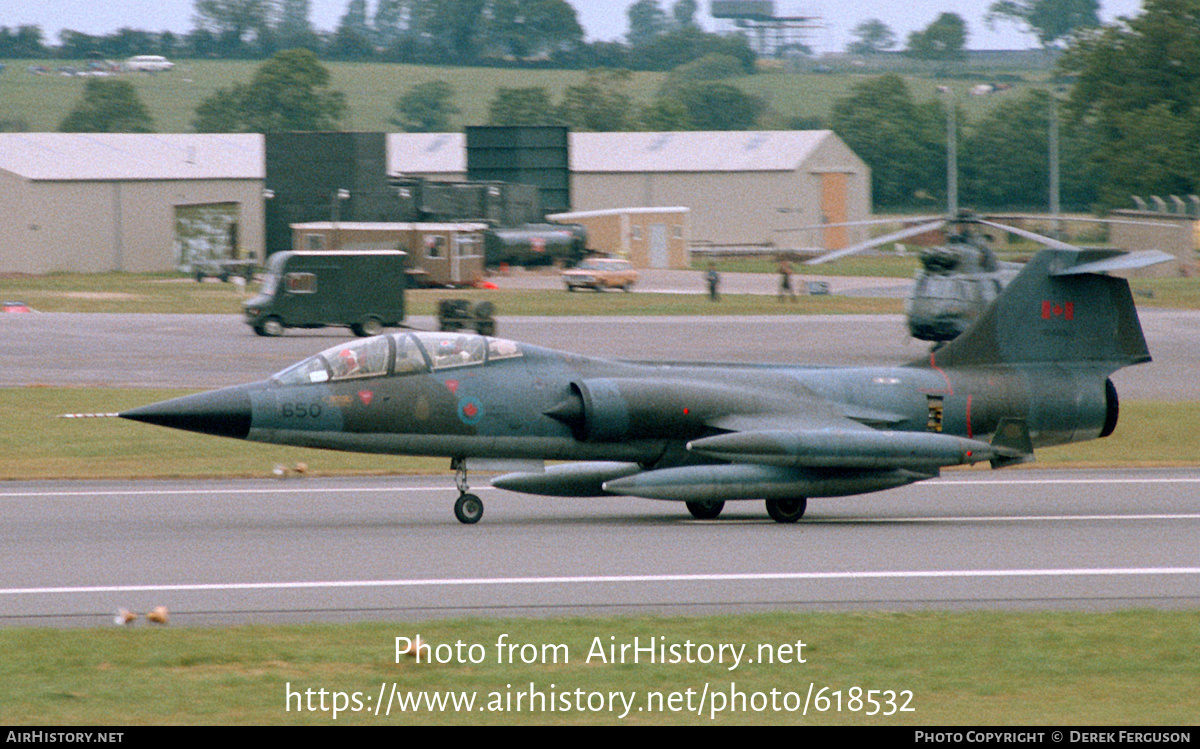 Aircraft Photo of 104650 | Lockheed CF-104D Starfighter Mk.1 | Canada - Air Force | AirHistory.net #618532