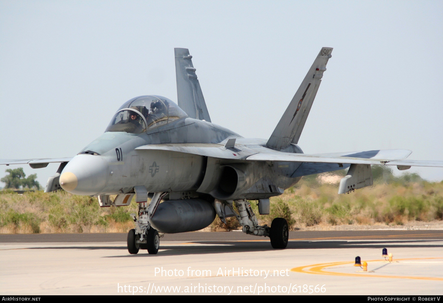 Aircraft Photo of 162836 | McDonnell Douglas F/A-18B Hornet | USA - Navy | AirHistory.net #618566