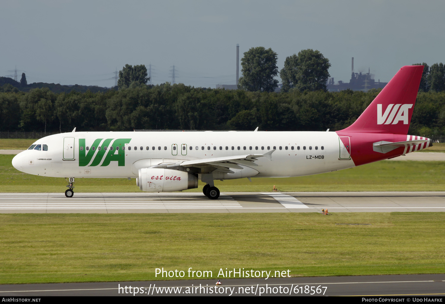 Aircraft Photo of LZ-MDB | Airbus A320-232 | VIA - Air VIA Bulgarian Airways | AirHistory.net #618567