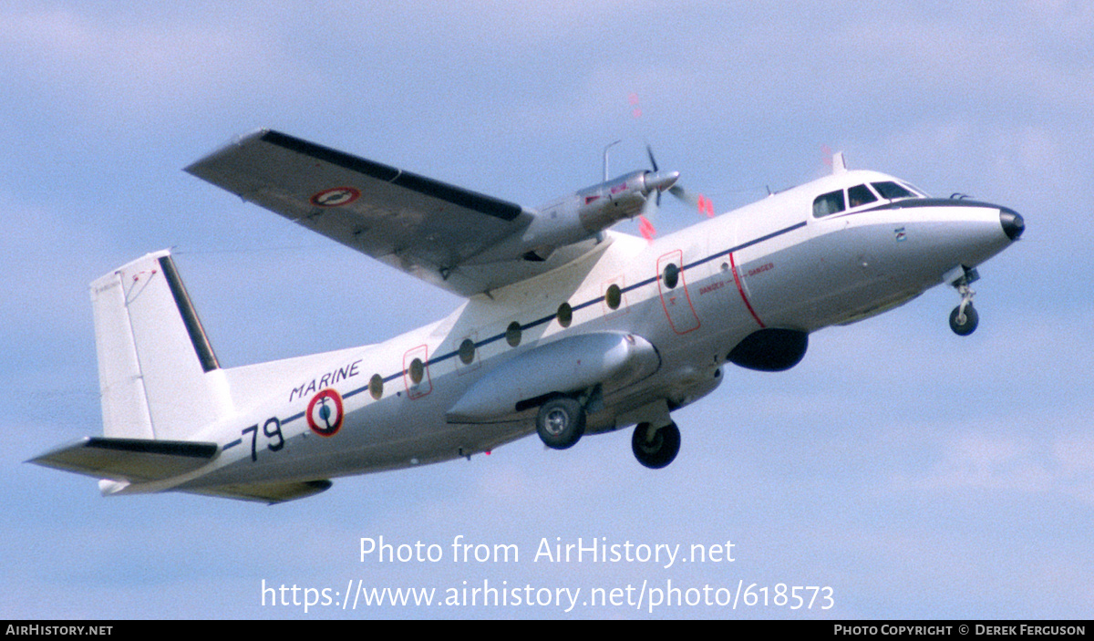 Aircraft Photo of 79 | Aerospatiale N-262E | France - Navy | AirHistory.net #618573