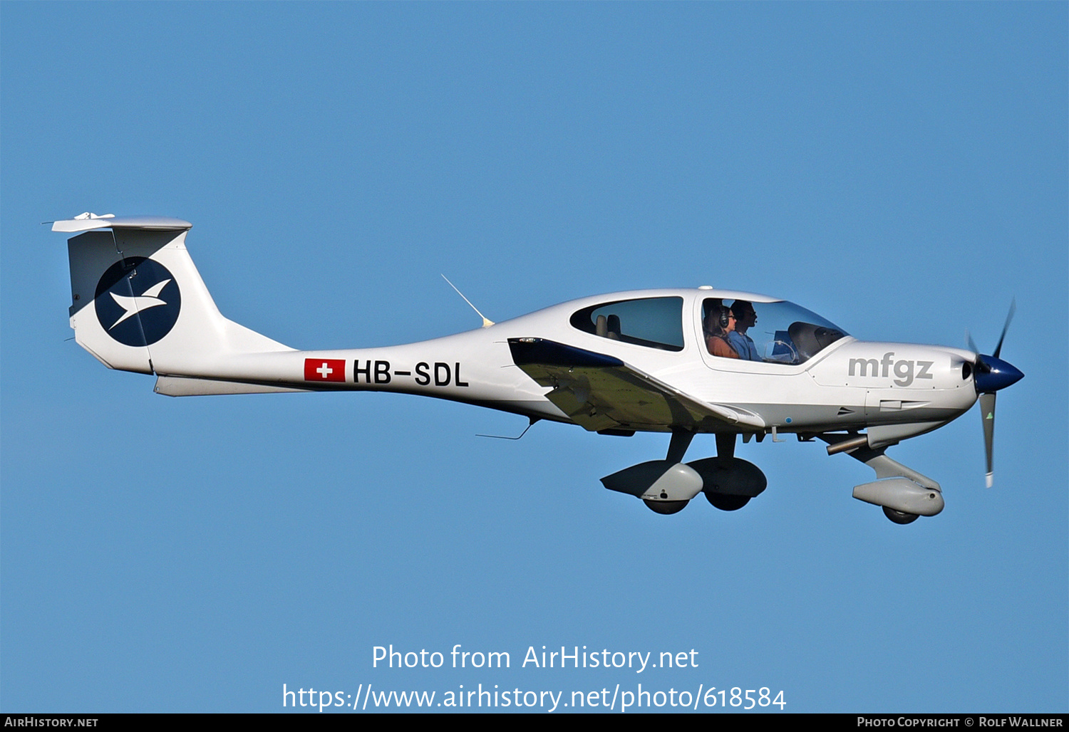 Aircraft Photo of HB-SDL | Diamond DA40D Diamond Star TDI | MFGZ - Motorfluggruppe Zürich | AirHistory.net #618584