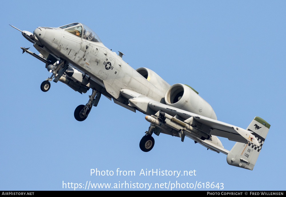 Aircraft Photo of 79-0106 | Fairchild A-10A Thunderbolt II | USA - Air Force | AirHistory.net #618643