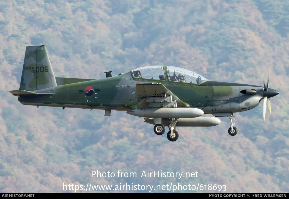 Aircraft Photo of 06-005 | Korea Aerospace KA-1 Woong-Bee | South Korea - Air Force | AirHistory.net #618693