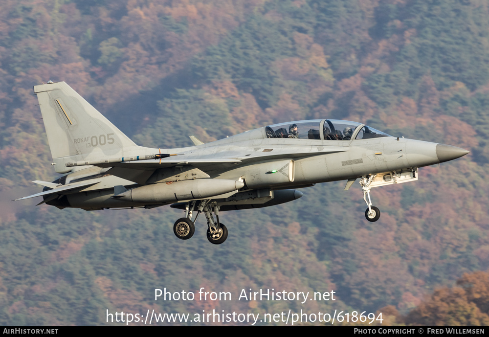 Aircraft Photo of 13-005 | Korea Aerospace FA-50 Golden Eagle | South Korea - Air Force | AirHistory.net #618694