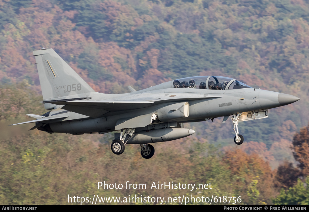 Aircraft Photo of 16-058 | Korea Aerospace FA-50 Golden Eagle | South Korea - Air Force | AirHistory.net #618756