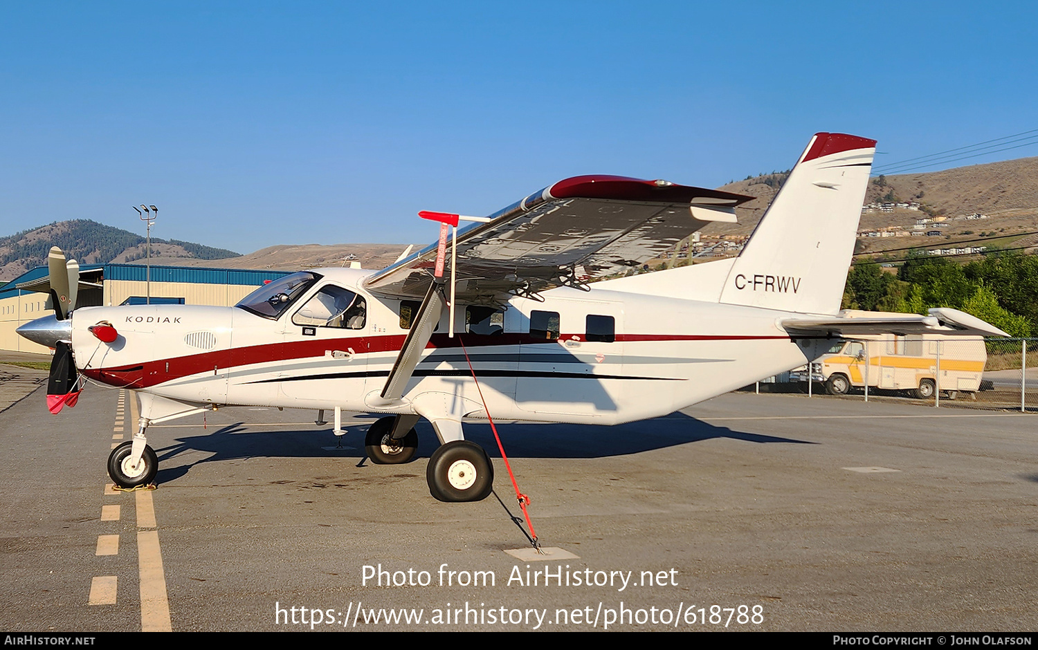 Aircraft Photo of C-FRWV | Quest Kodiak 100 | AirHistory.net #618788