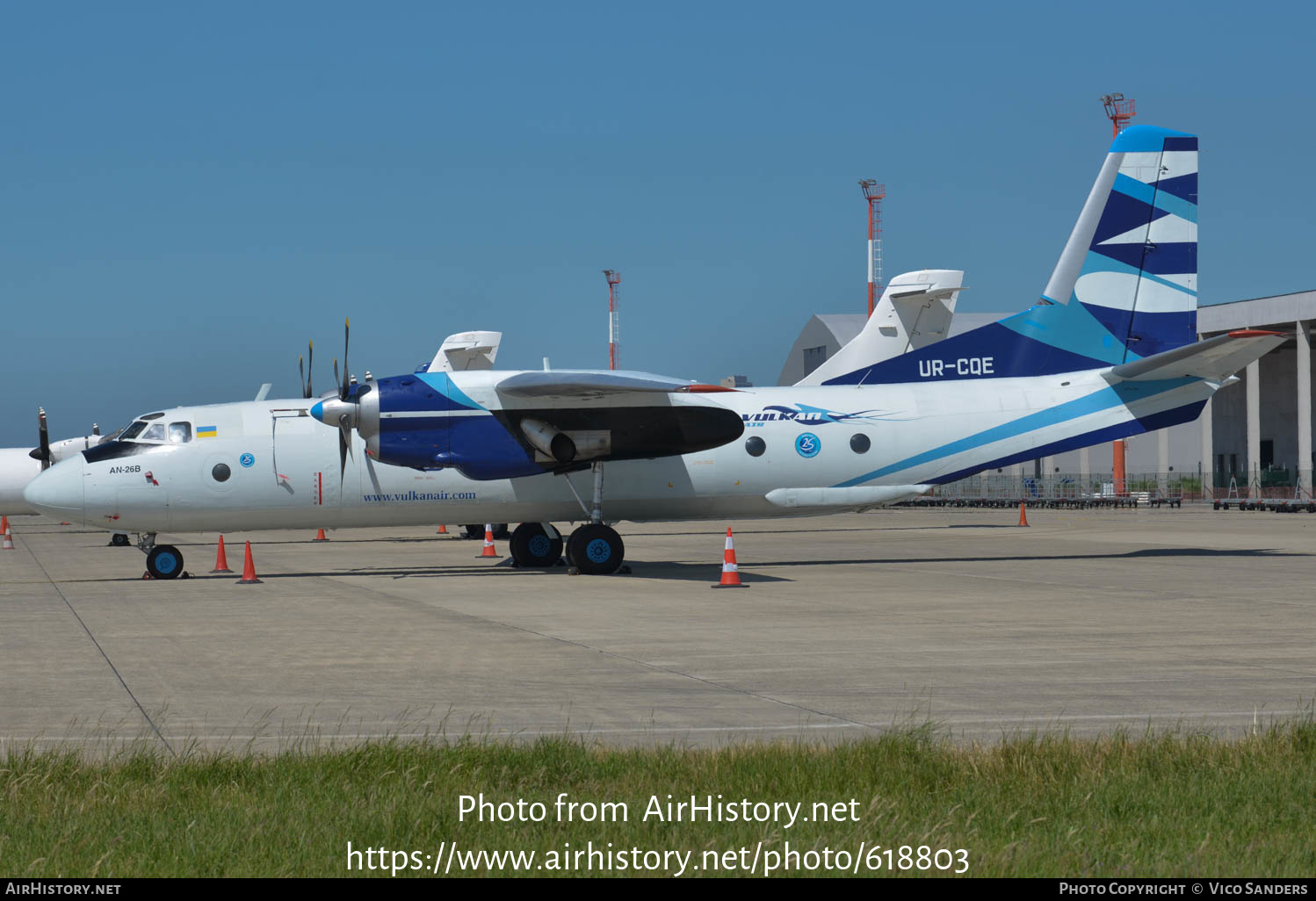 Aircraft Photo of UR-CQE | Antonov An-26B | Vulkan Air | AirHistory.net #618803