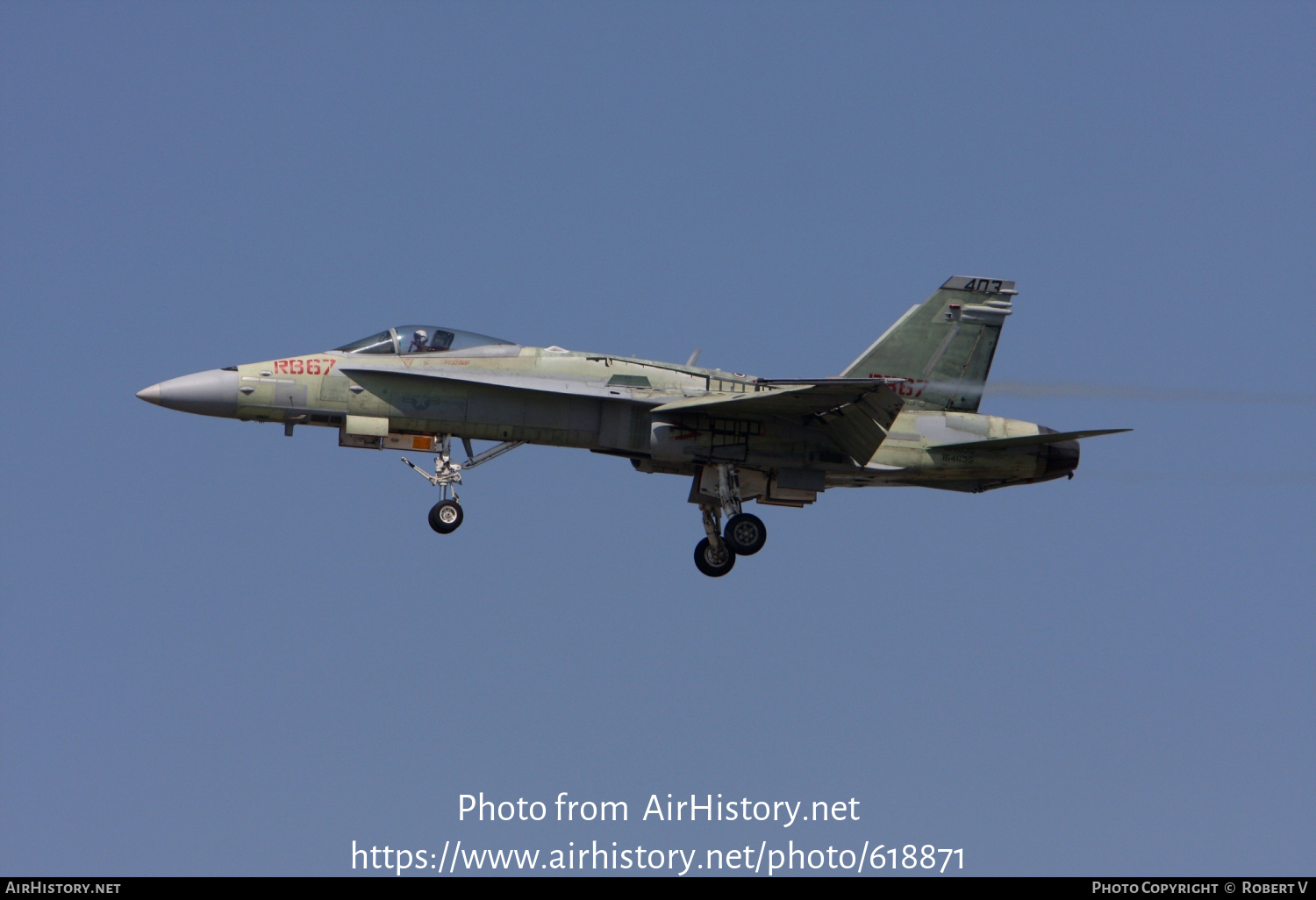 Aircraft Photo of 164635 | McDonnell Douglas F/A-18C Hornet | USA - Navy | AirHistory.net #618871