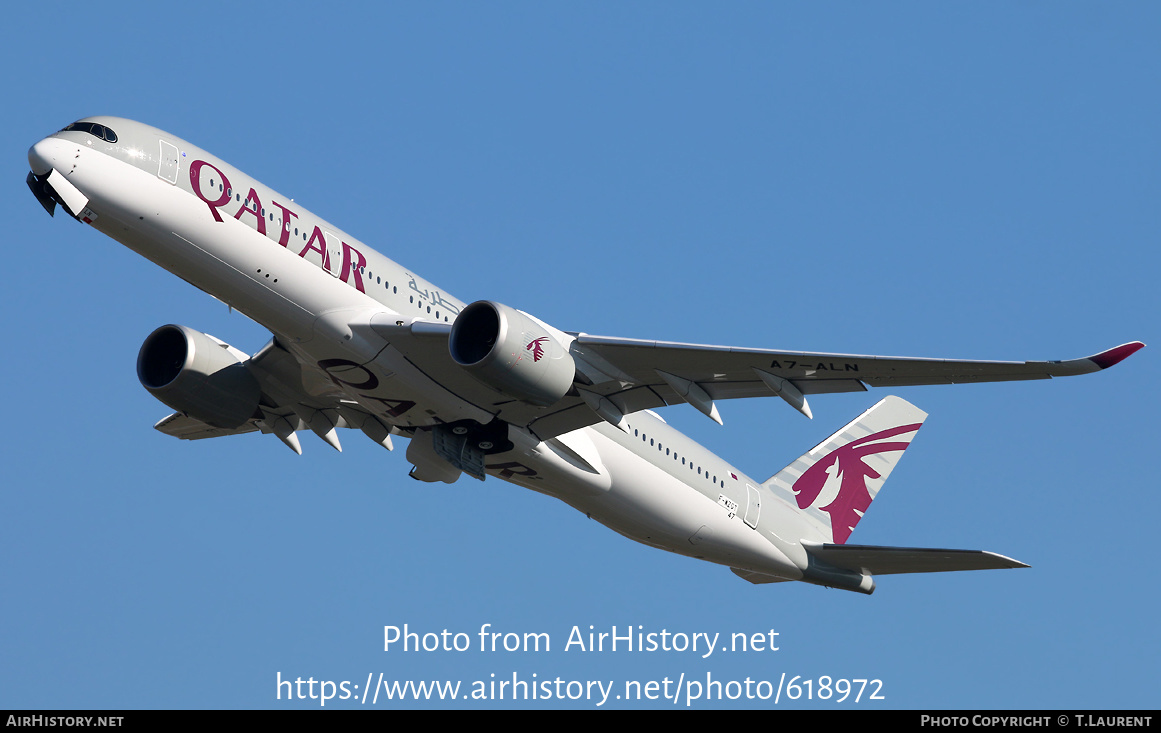 Aircraft Photo of F-WZGT | Airbus A350-941 | Qatar Airways | AirHistory.net #618972