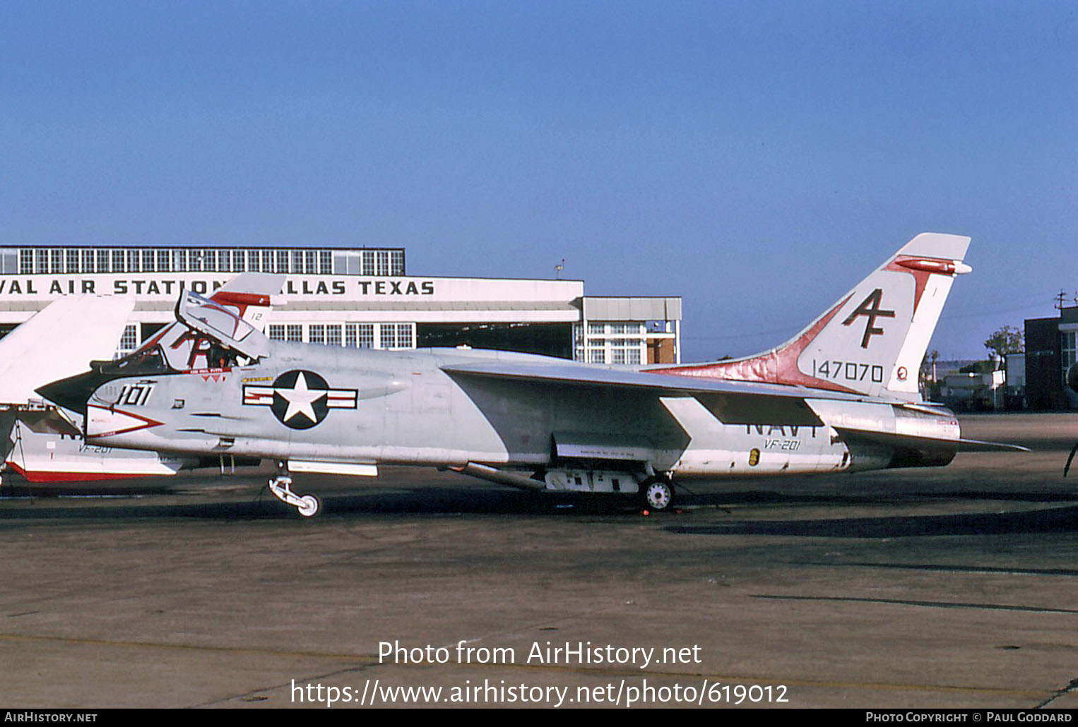 Aircraft Photo of 147070 | Vought F-8H Crusader | USA - Navy | AirHistory.net #619012