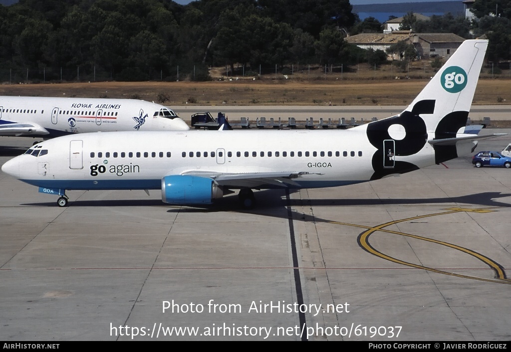 Aircraft Photo of G-IGOA | Boeing 737-3Y0 | Go Fly | AirHistory.net #619037