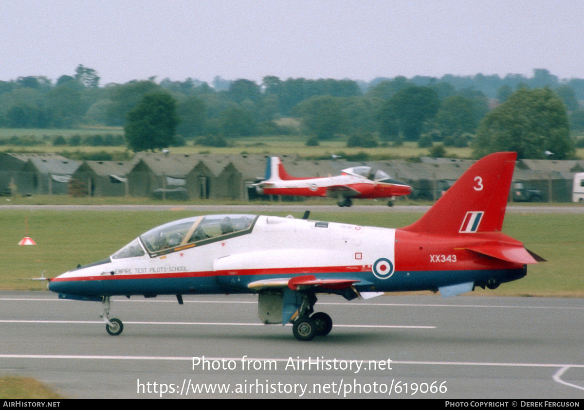 Aircraft Photo of XX343 | British Aerospace Hawk T1 | UK - Air Force | AirHistory.net #619066