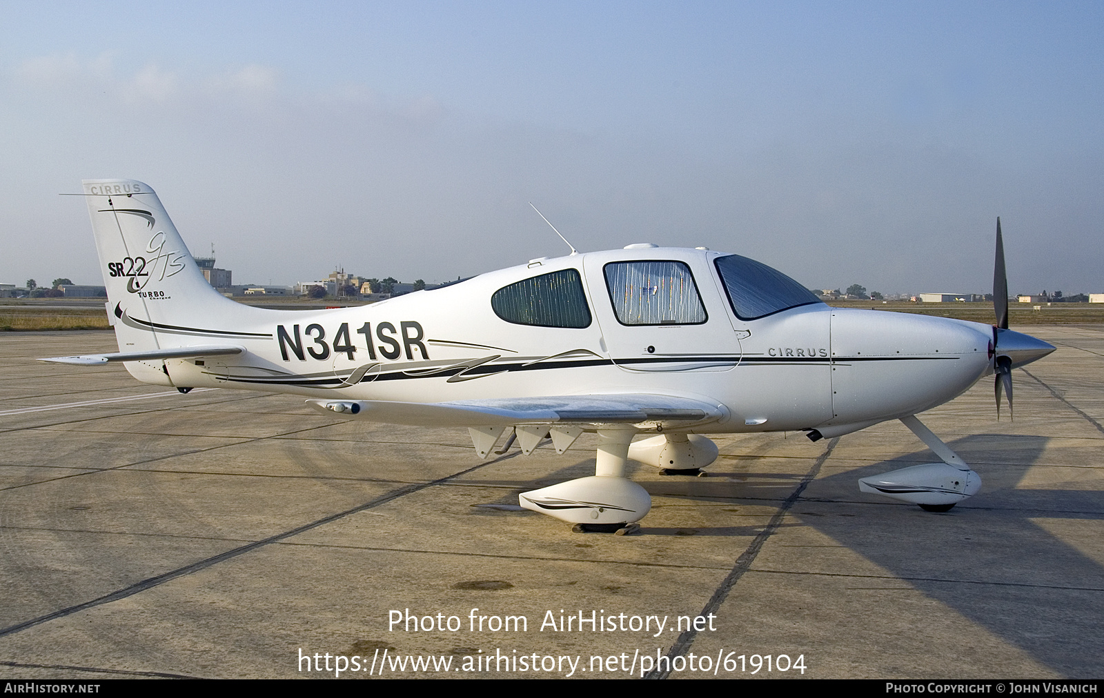 Aircraft Photo of N341SR | Cirrus SR-22 G2-GTS Turbo | AirHistory.net #619104