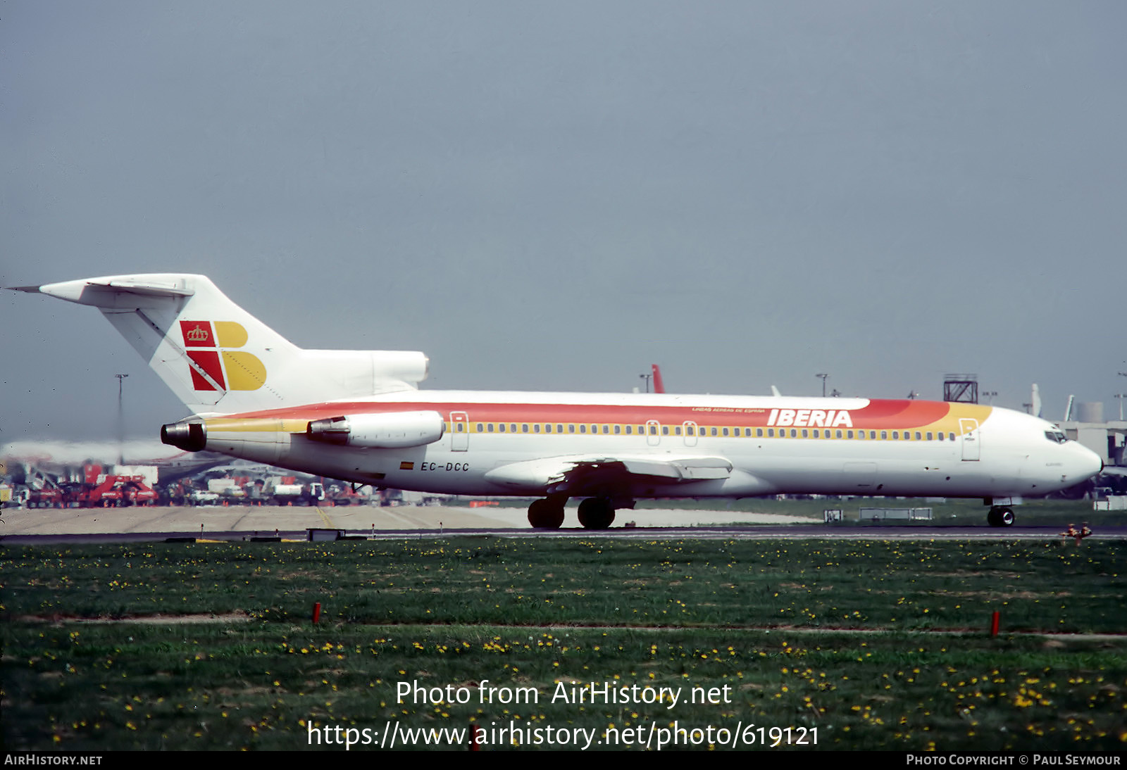 Aircraft Photo of EC-DCC | Boeing 727-256/Adv | Iberia | AirHistory.net #619121