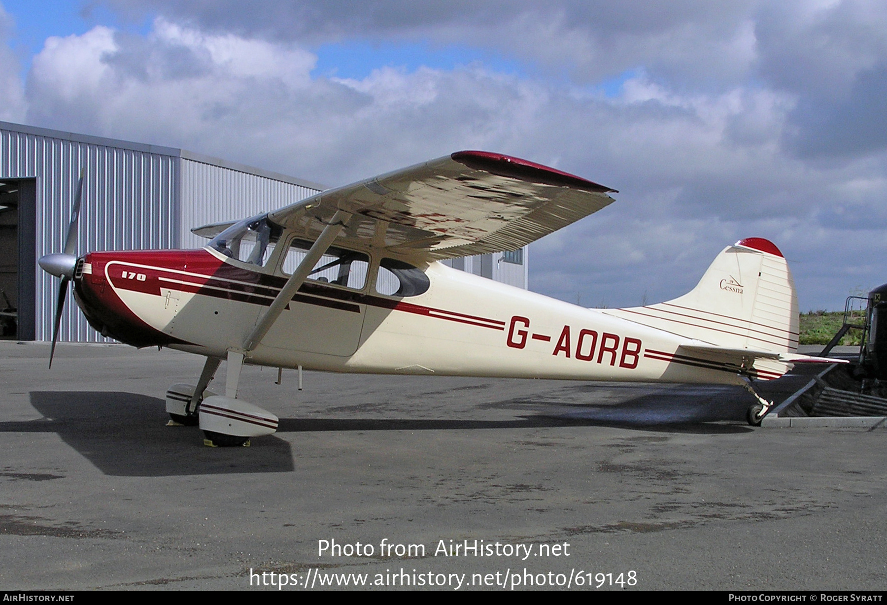 Aircraft Photo of G-AORB | Cessna 170B | AirHistory.net #619148