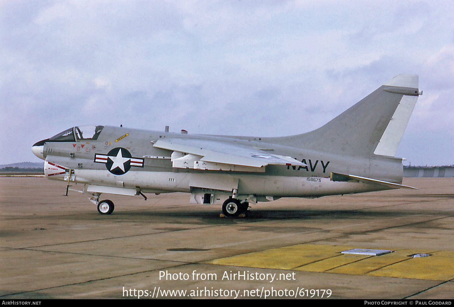 Aircraft Photo of 158675 | LTV A-7E Corsair II | USA - Navy | AirHistory.net #619179