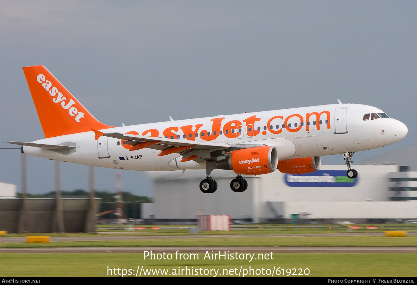 Aircraft Photo of G-EZAP | Airbus A319-111 | EasyJet | AirHistory.net #619220