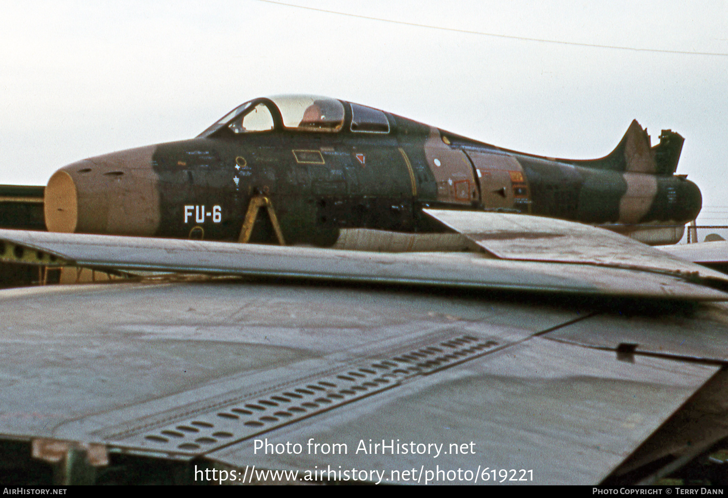 Aircraft Photo of FU-6 / 52-7133 | Republic F-84F Thunderstreak | Belgium - Air Force | AirHistory.net #619221