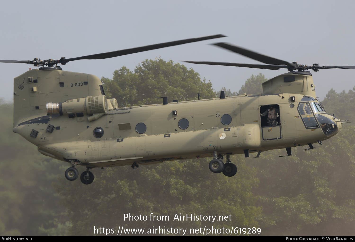 Aircraft Photo of D-603 | Boeing CH-47F Chinook (414) | Netherlands - Air Force | AirHistory.net #619289