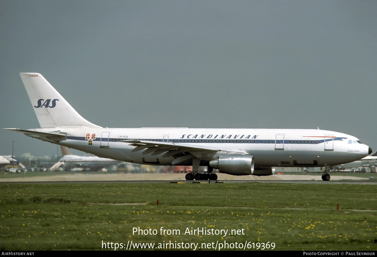 Aircraft Photo of LN-RCA | Airbus A300B2-320 | Scandinavian Airlines - SAS | AirHistory.net #619369