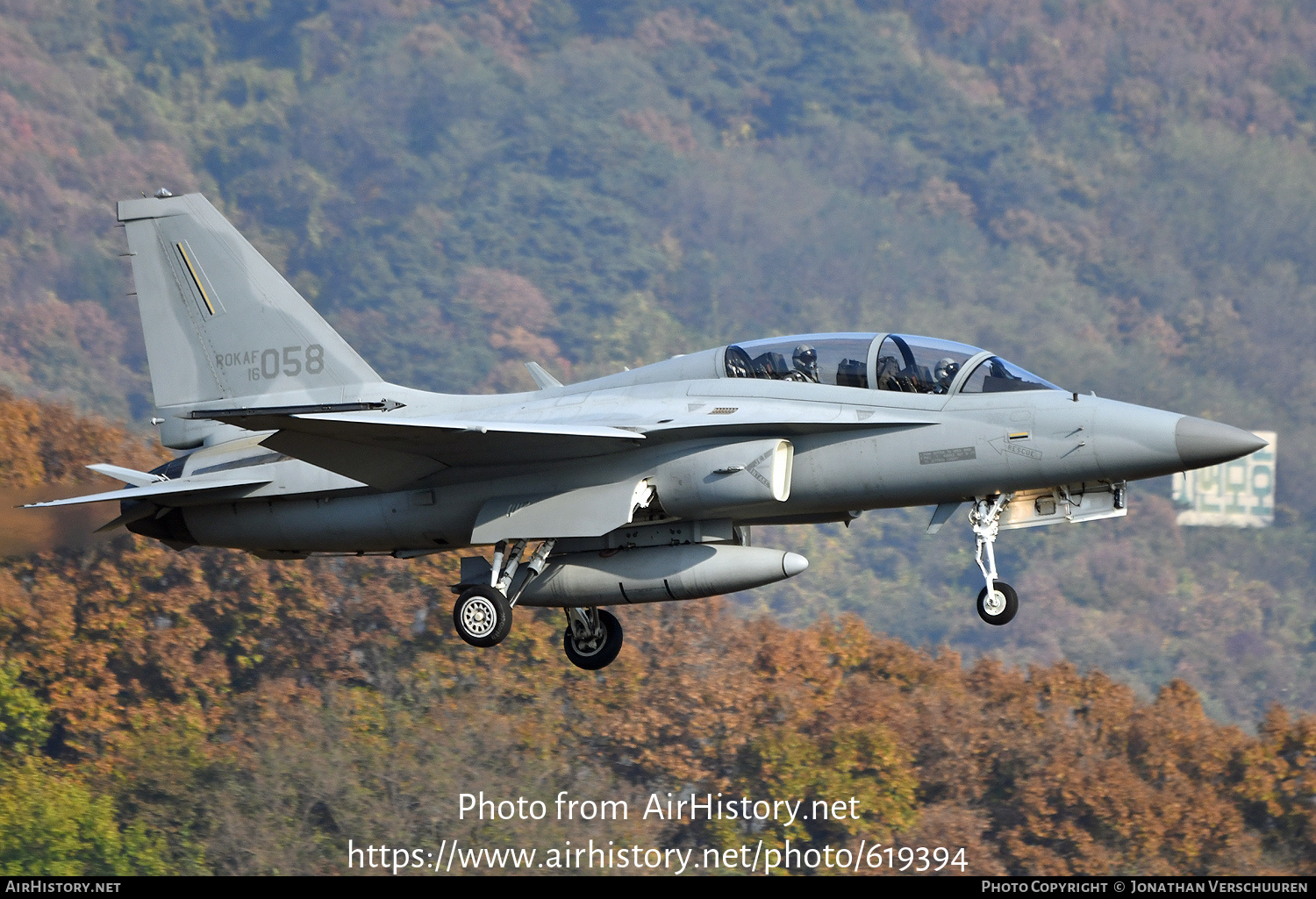 Aircraft Photo of 16-058 | Korea Aerospace FA-50 Golden Eagle | South Korea - Air Force | AirHistory.net #619394