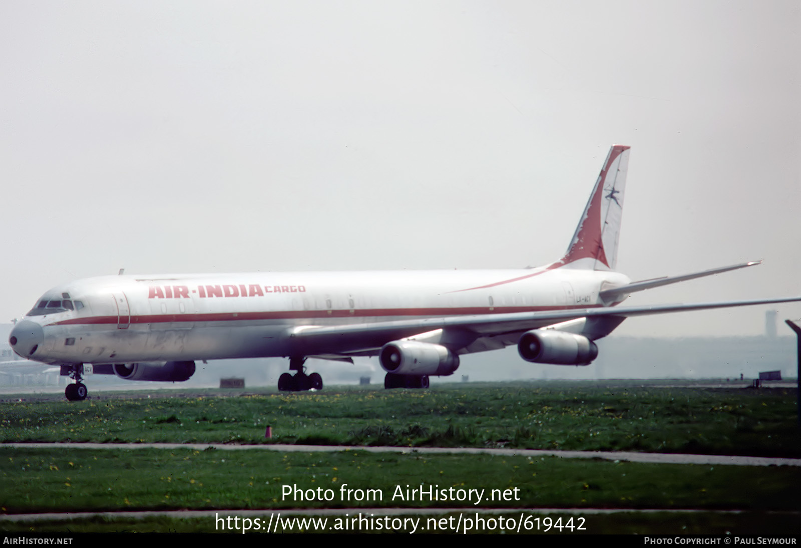 Aircraft Photo of LX-ACV | McDonnell Douglas DC-8-63CF | Air India Cargo | AirHistory.net #619442