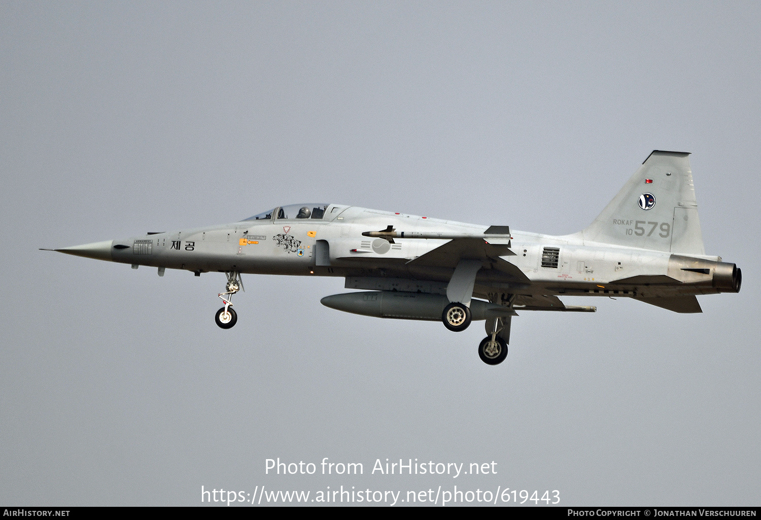 Aircraft Photo of 10-579 | Northrop KF-5E Jegongho | South Korea - Air Force | AirHistory.net #619443