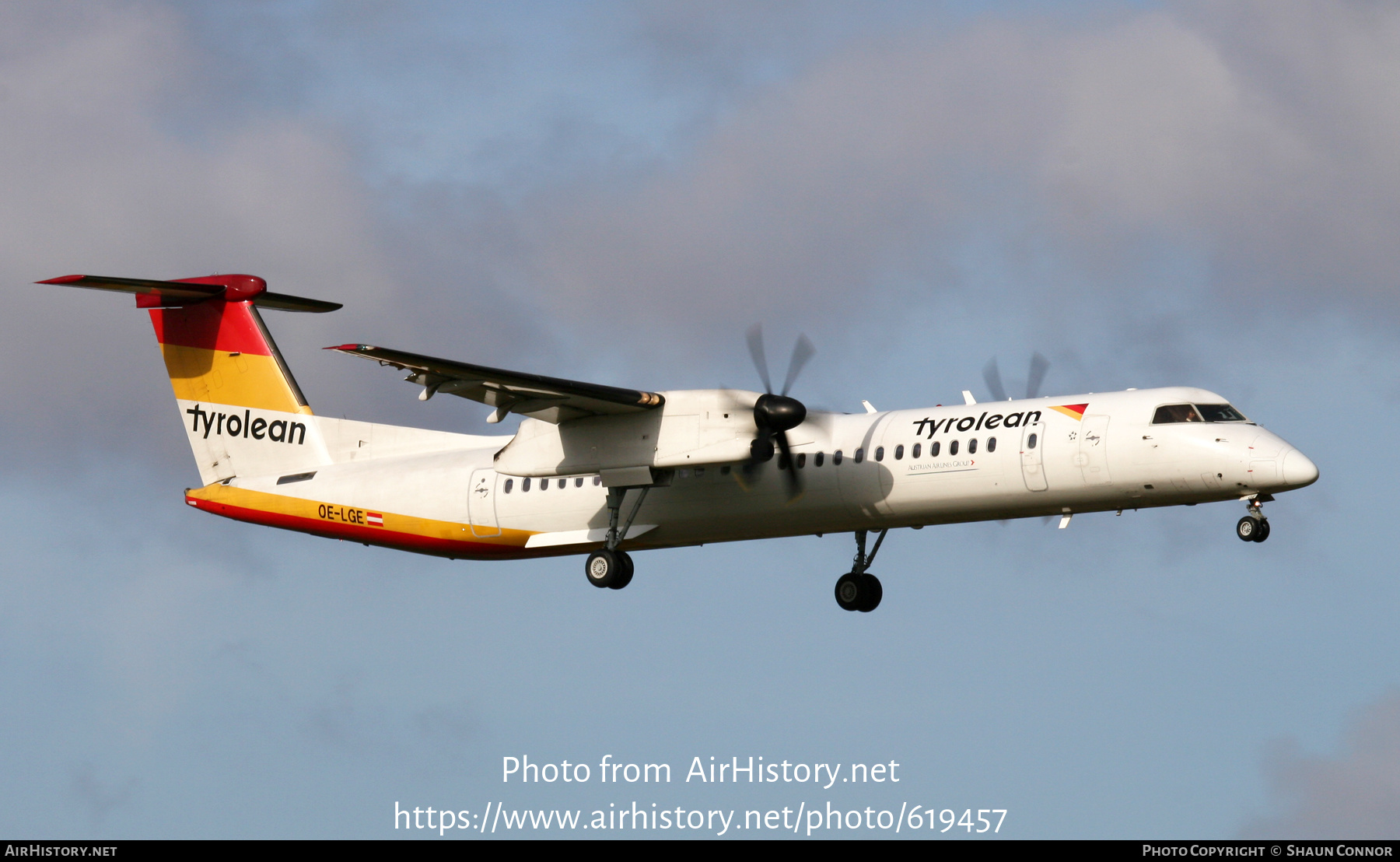 Aircraft Photo of OE-LGE | Bombardier DHC-8-402 Dash 8 | Tyrolean Airways | AirHistory.net #619457