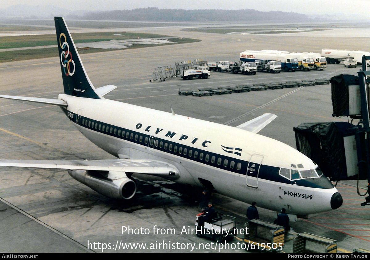 Aircraft Photo of SX-BCE | Boeing 737-284/Adv | Olympic | AirHistory.net #619505