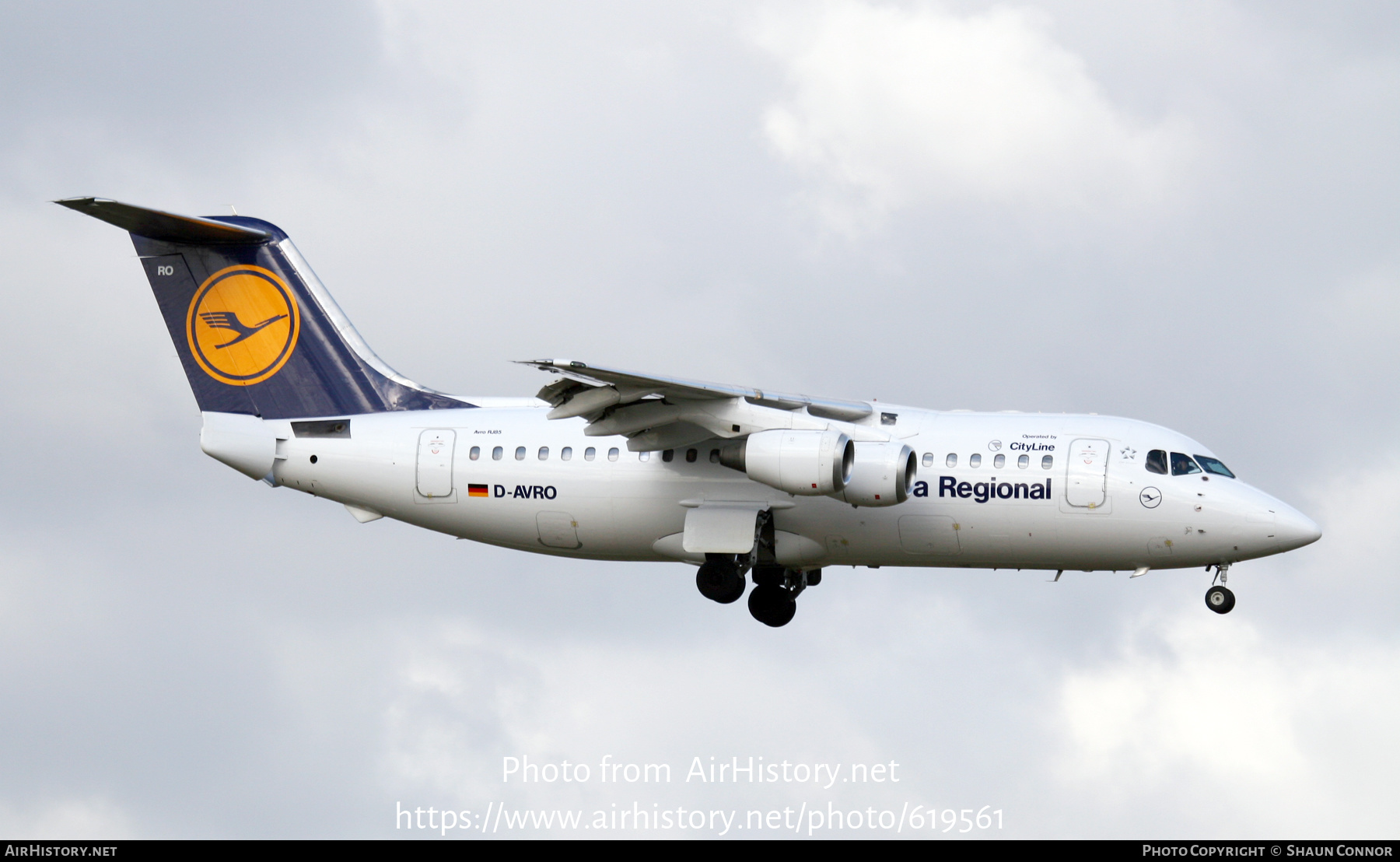 Aircraft Photo of D-AVRO | British Aerospace Avro 146-RJ85 | Lufthansa Regional | AirHistory.net #619561