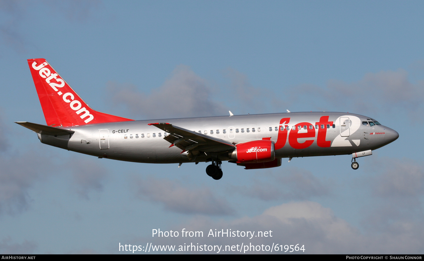 Aircraft Photo of G-CELF | Boeing 737-377 | Jet2 | AirHistory.net #619564