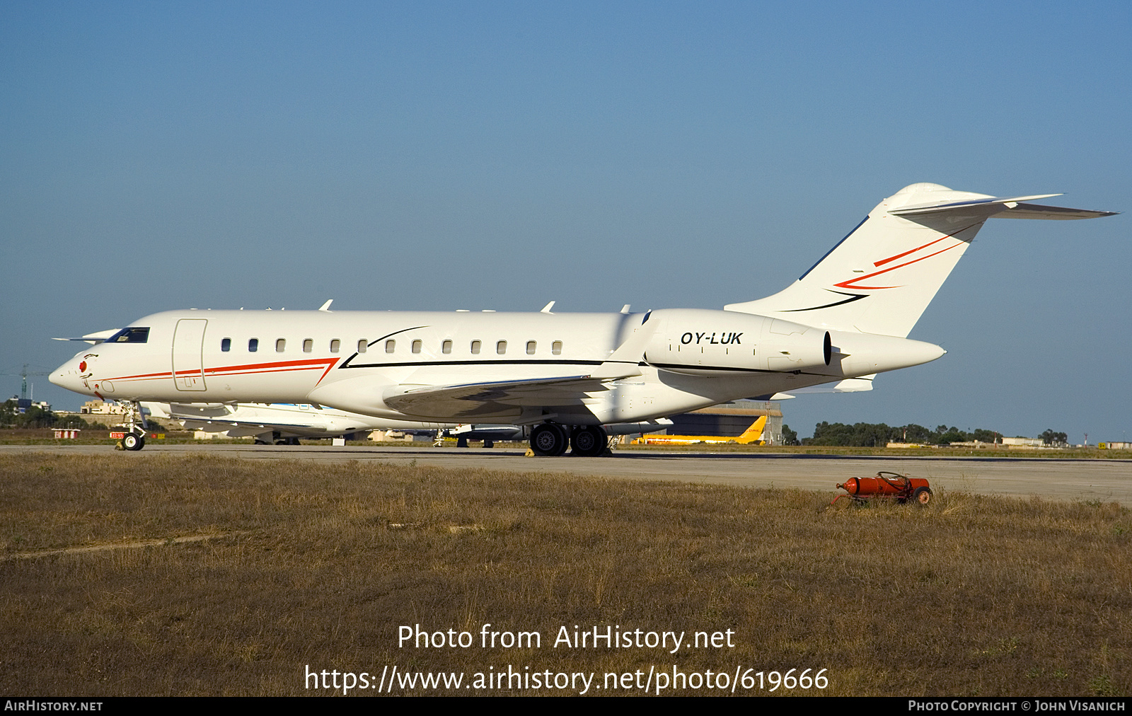 Aircraft Photo of OY-LUK | Bombardier Global Express XRS (BD-700-1A10) | AirHistory.net #619666