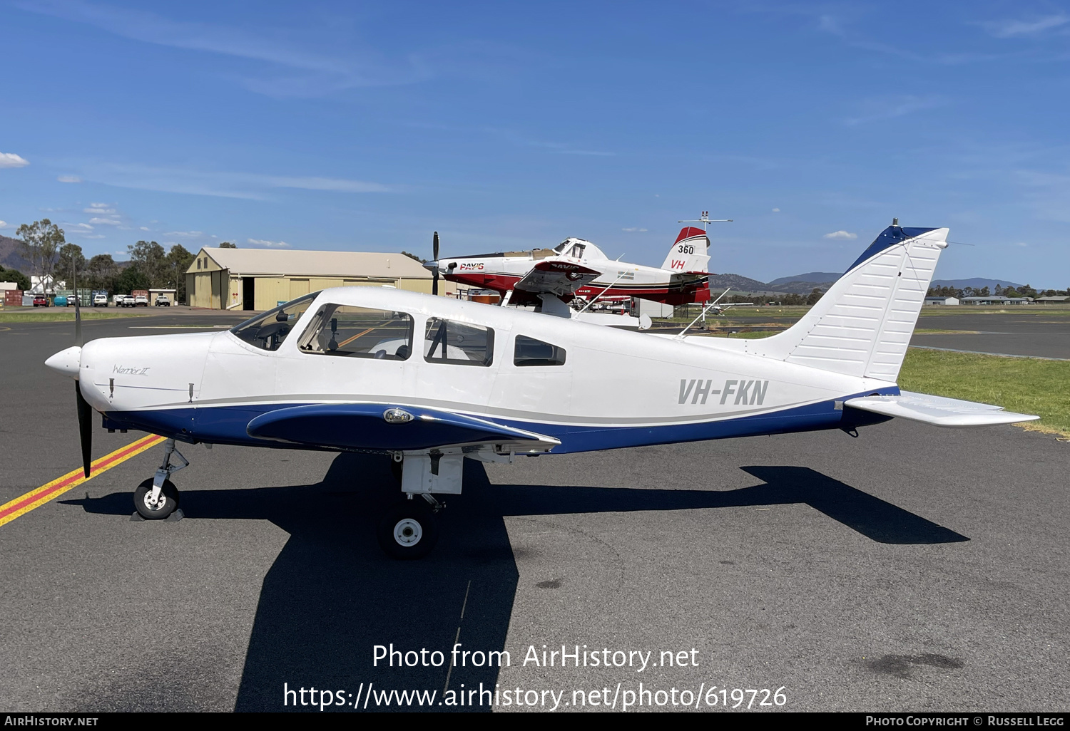 Aircraft Photo of VH-FKN | Piper PA-28-161 Warrior II | AirHistory.net #619726