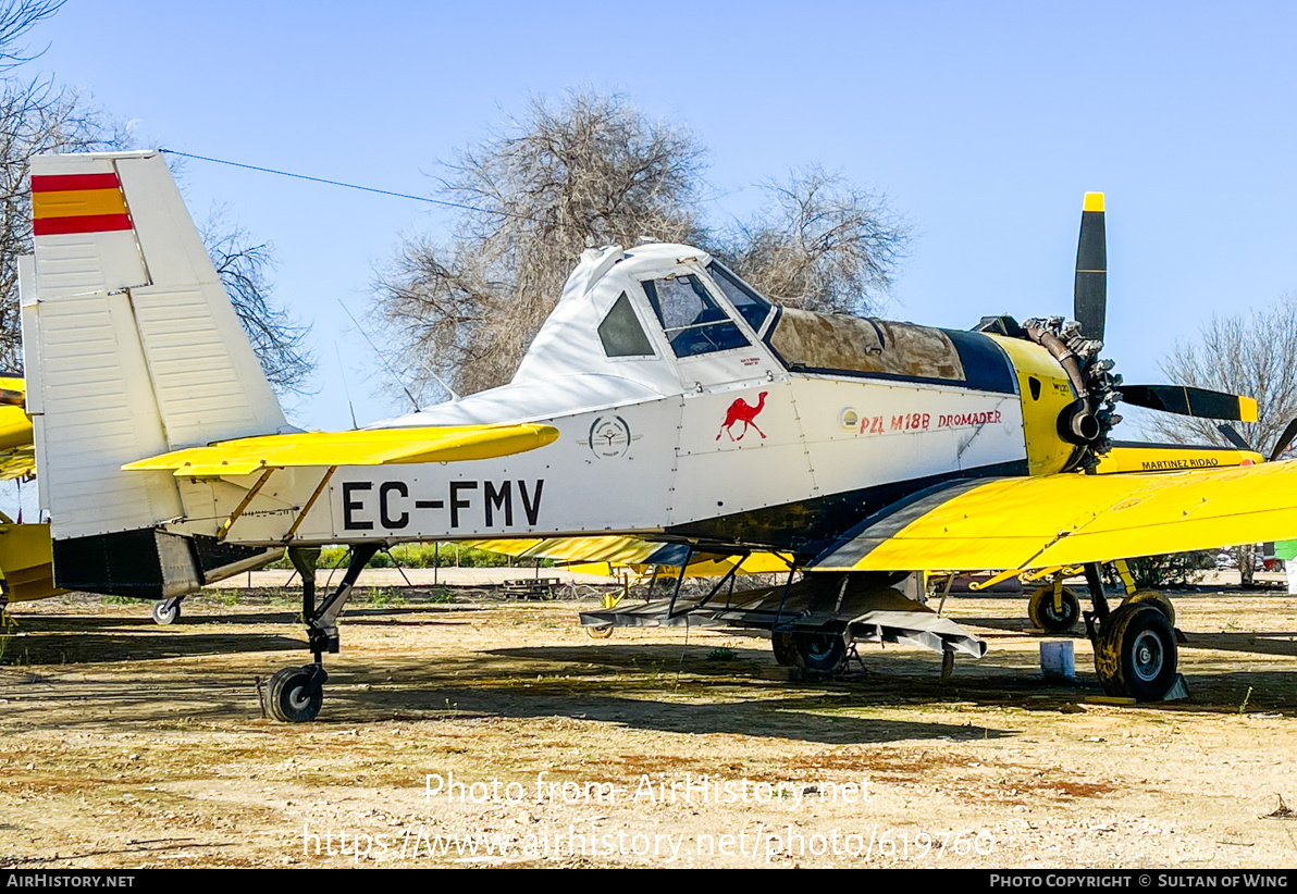 Aircraft Photo of EC-FMV | PZL-Mielec M-18A Dromader | Martínez Ridao Aviación | AirHistory.net #619760