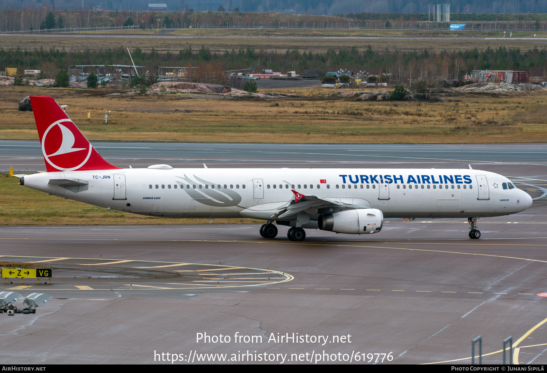 Aircraft Photo of TC-JRN | Airbus A321-231 | Turkish Airlines | AirHistory.net #619776