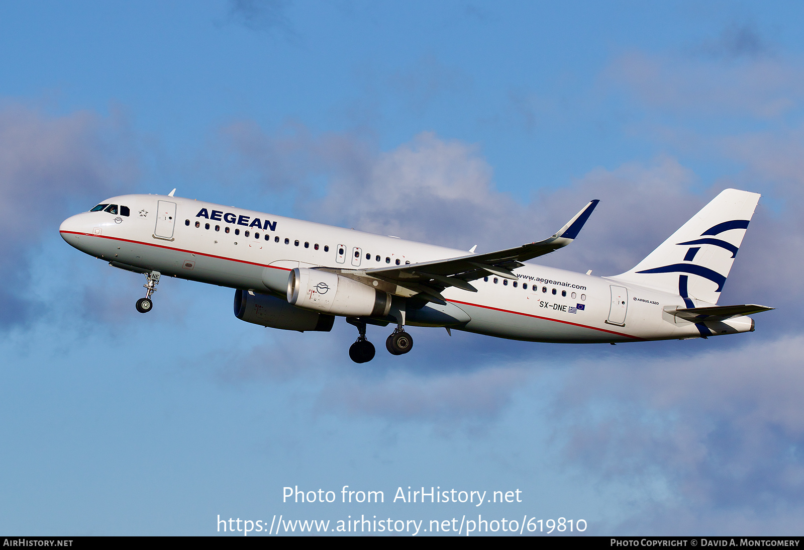 Aircraft Photo of SX-DNE | Airbus A320-232 | Aegean Airlines | AirHistory.net #619810