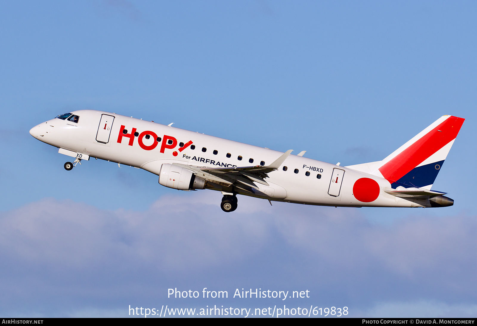 Aircraft Photo of F-HBXD | Embraer 170STD (ERJ-170-100STD) | Hop! | AirHistory.net #619838