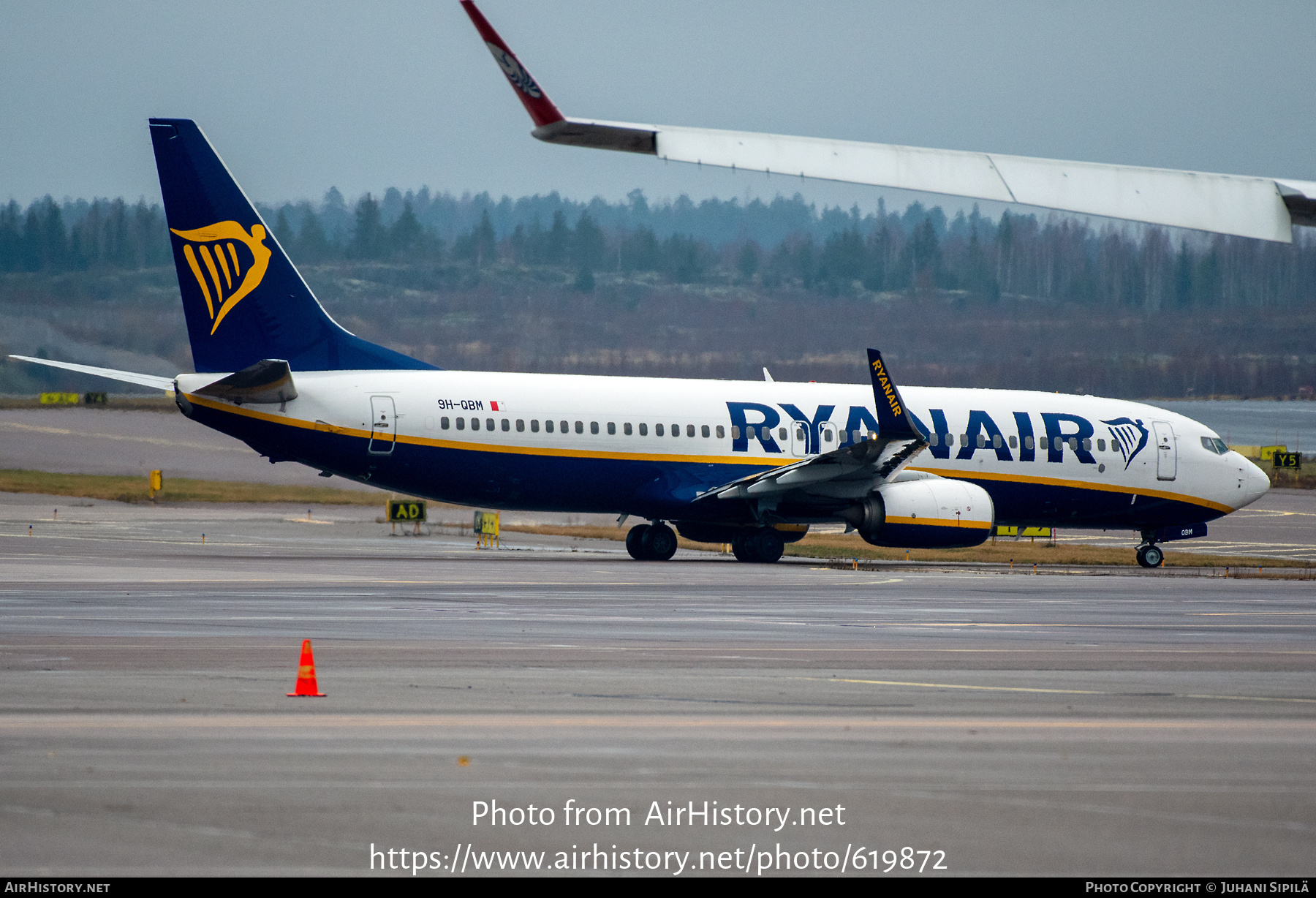 Aircraft Photo of 9H-QBM | Boeing 737-8AS | Ryanair | AirHistory.net #619872