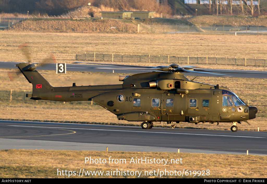 Aircraft Photo of ZJ994 | AgustaWestland EH101-512 Merlin HC3A | UK - Air Force | AirHistory.net #619928