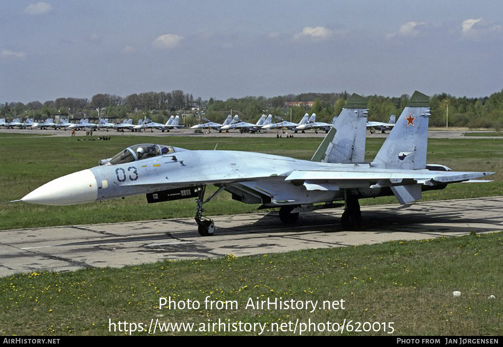 Aircraft Photo of 03 blue | Sukhoi Su-27 | Russia - Air Force | AirHistory.net #620015