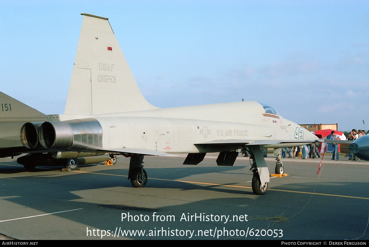 Aircraft Photo of 74-1543 / 01543 | Northrop F-5E Tiger II | USA - Air Force | AirHistory.net #620053