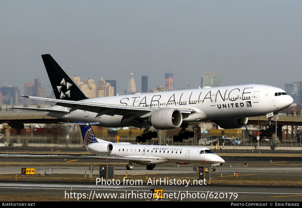 Aircraft Photo of N77022 | Boeing 777-224/ER | United Airlines | AirHistory.net #620179