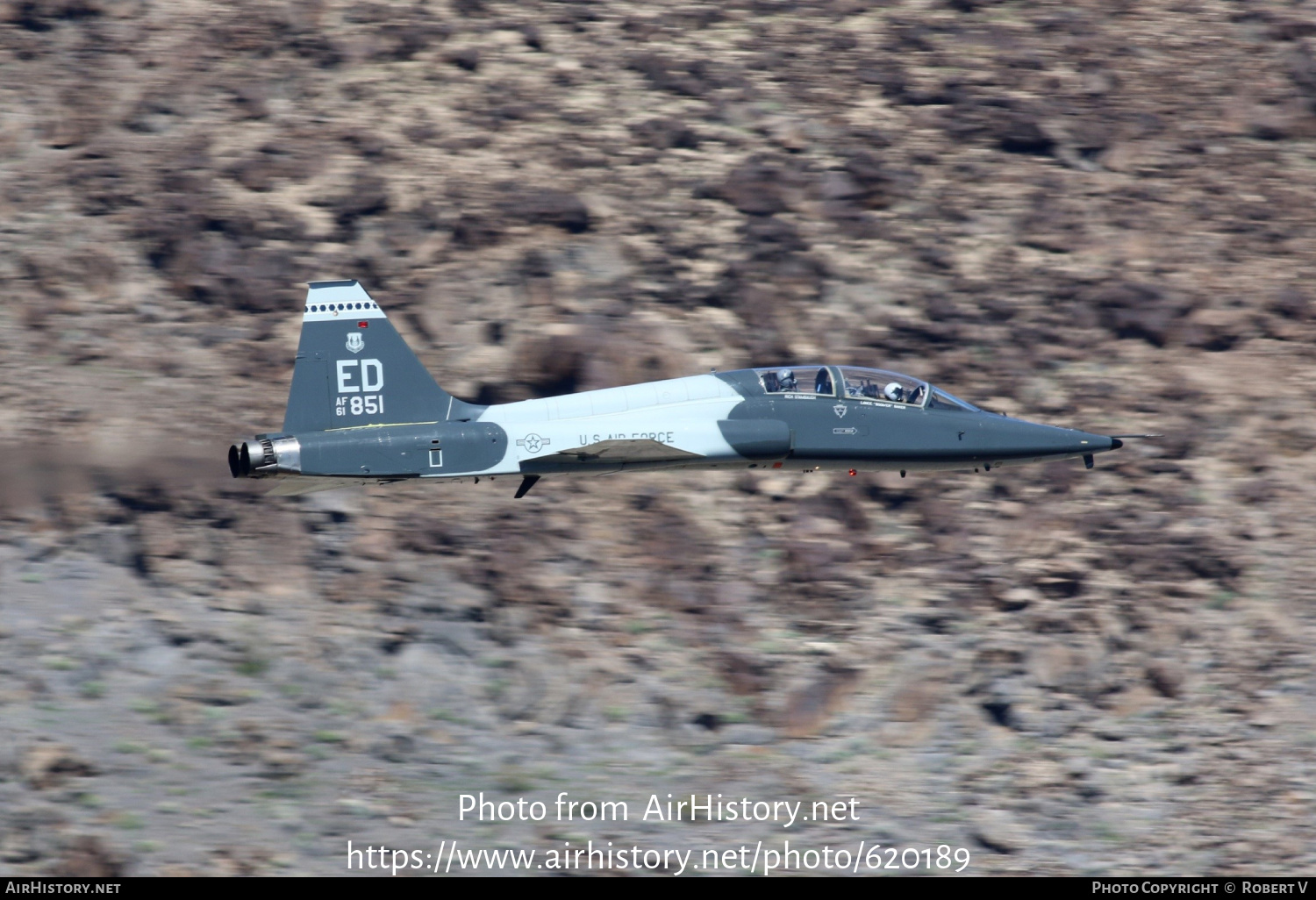 Aircraft Photo of 61-0851 / AF61-851 | Northrop T-38C Talon | USA - Air Force | AirHistory.net #620189