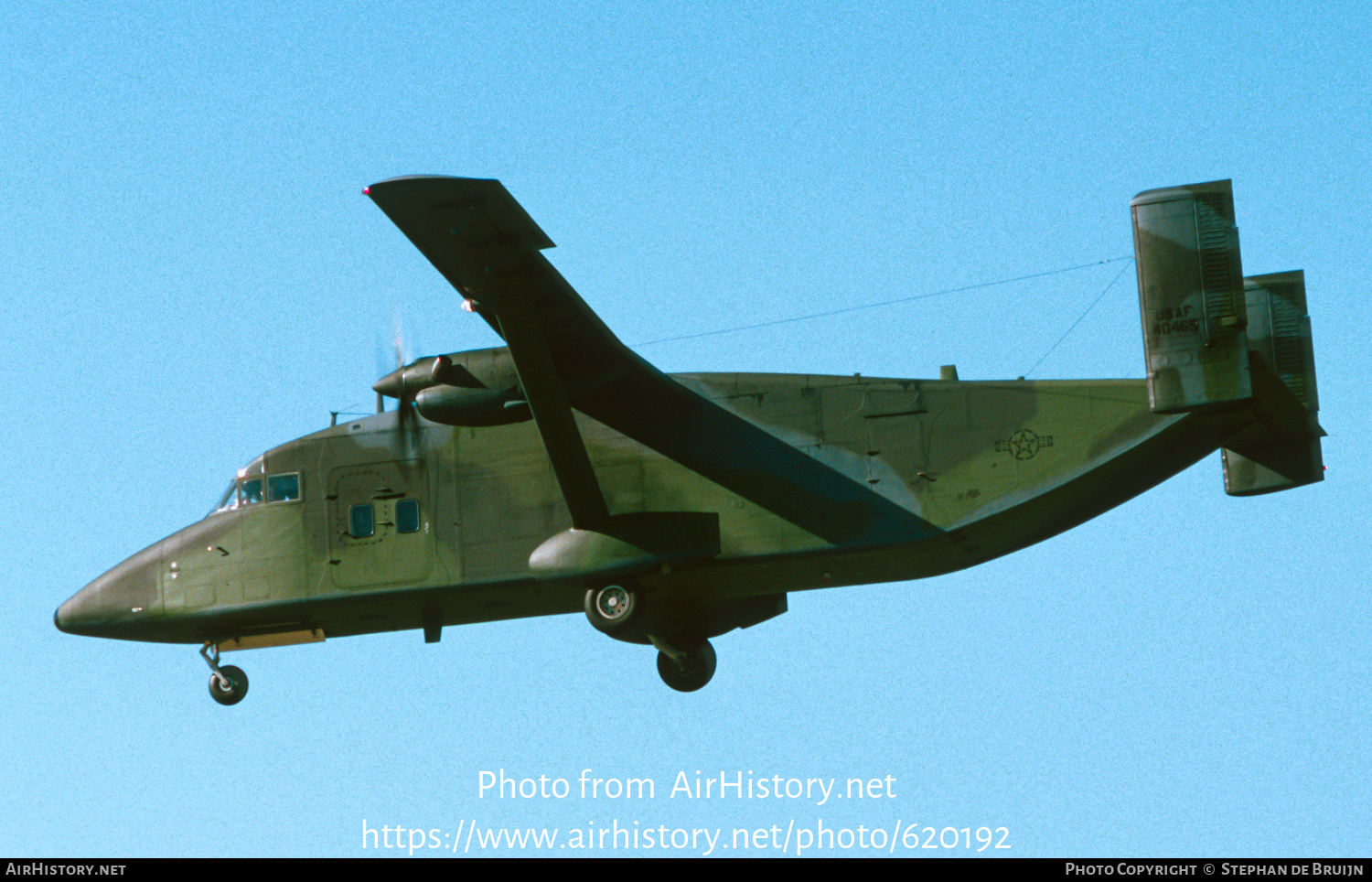 Aircraft Photo of 84-0465 / 40465 | Short C-23A Sherpa (330) | USA - Air Force | AirHistory.net #620192