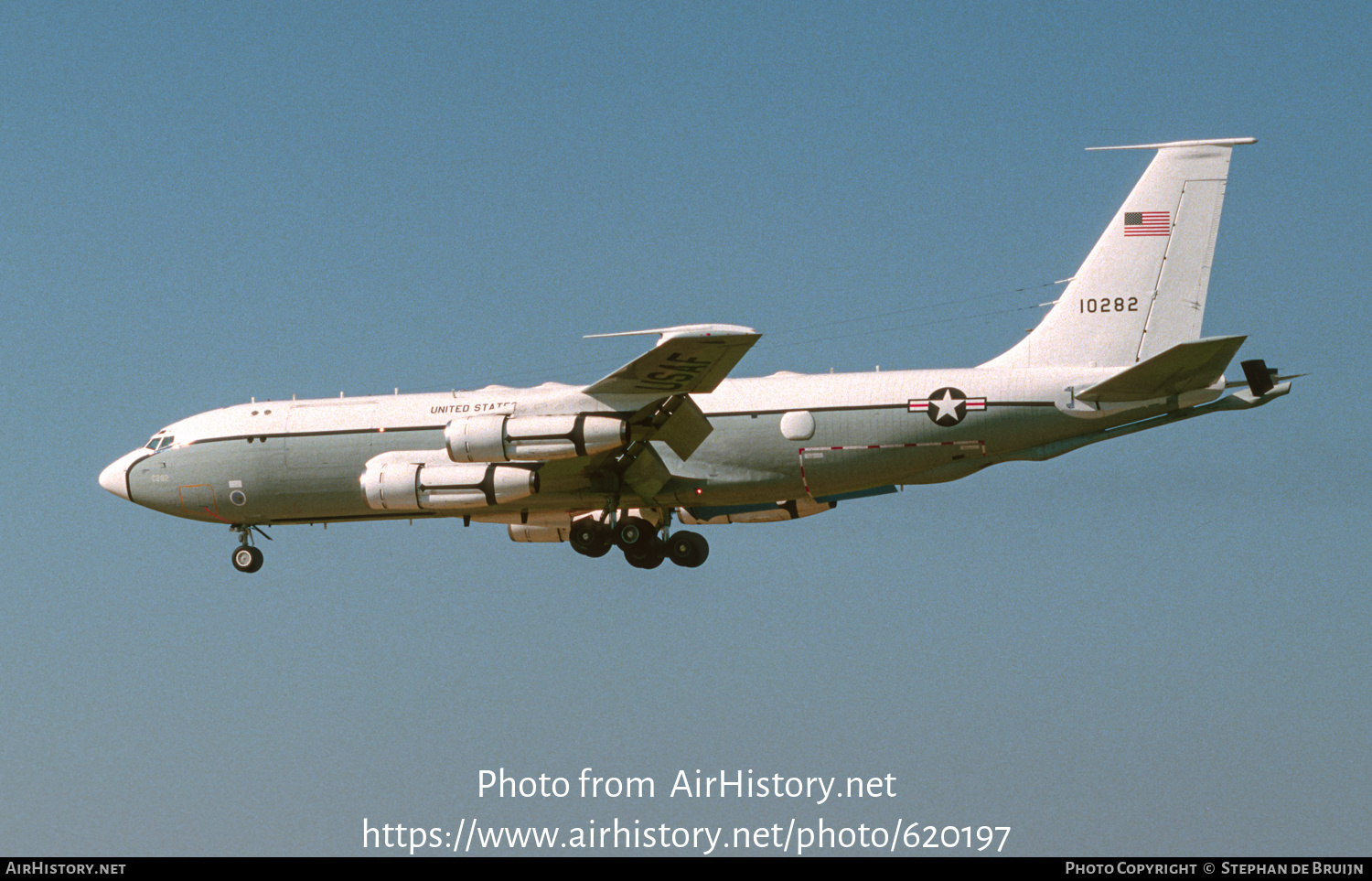 Aircraft Photo of 61-0282 / 10282 | Boeing EC-135H | USA - Air Force | AirHistory.net #620197